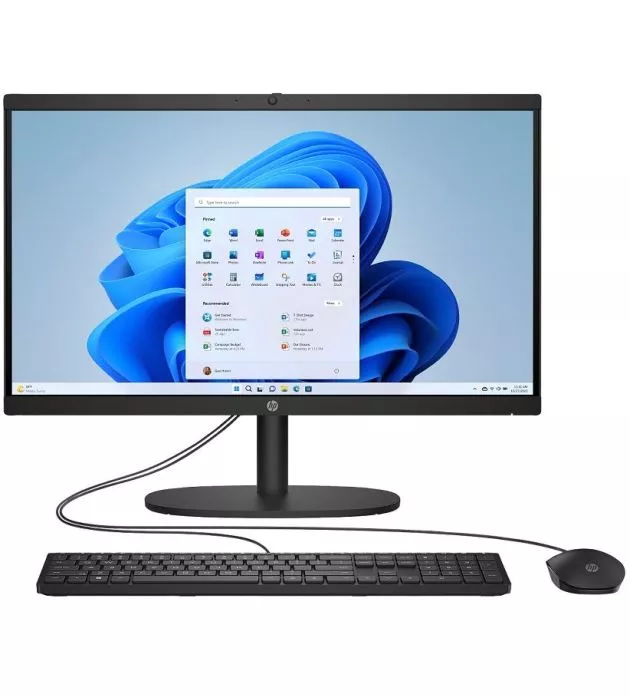 HP All-In-One 22 DG0013 I3/8GO/512 SSD/DVD/22" 13E WIN11 Noir