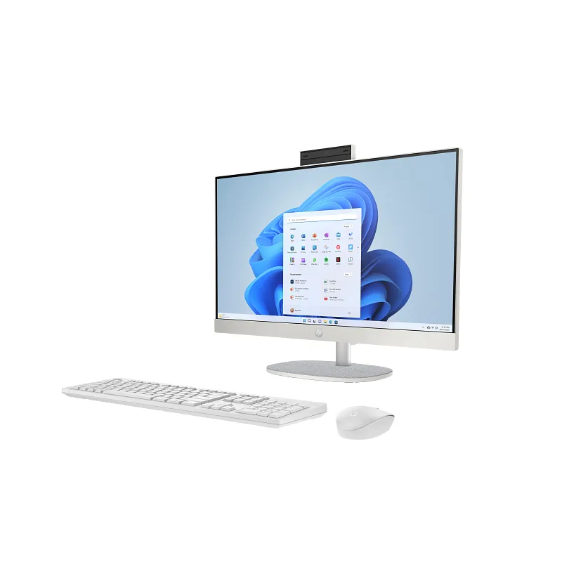 HP All-In-One 24 CR0032L NH I5/8GO/512 SSD/Non Tactile/24" Blanc 13E