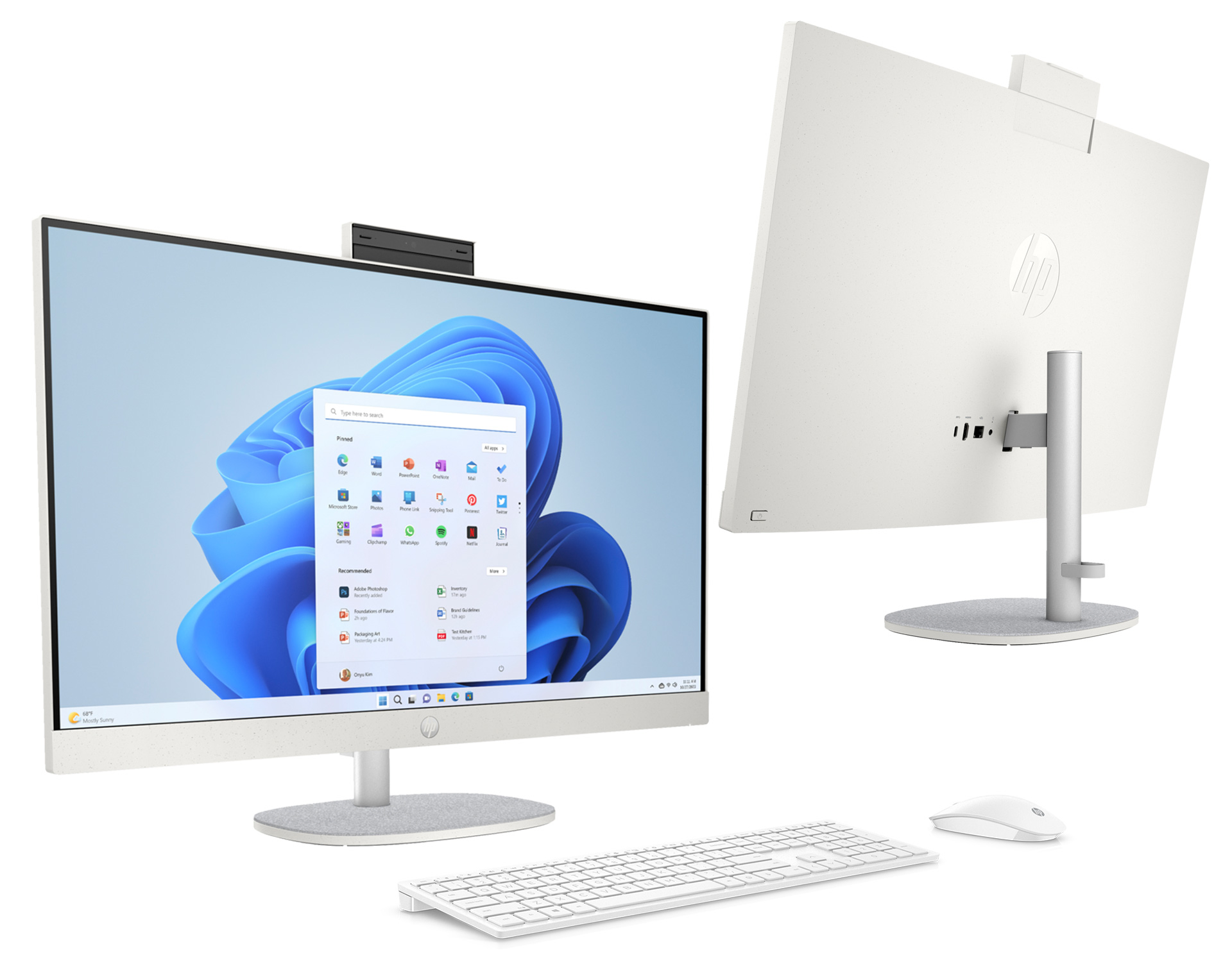 HP All-In-One 27 CR0090 I7/16GO/1TO SSD/Non Tactile/27" 14E Noir