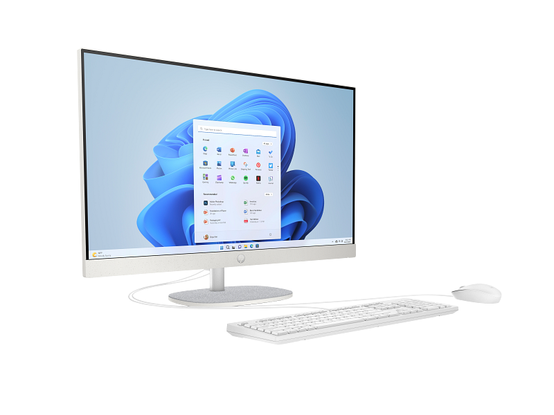 HP All-In-One 27 CR0087 NH I7/16GO/1TO SSD/Tactile/27" 13E Blanc