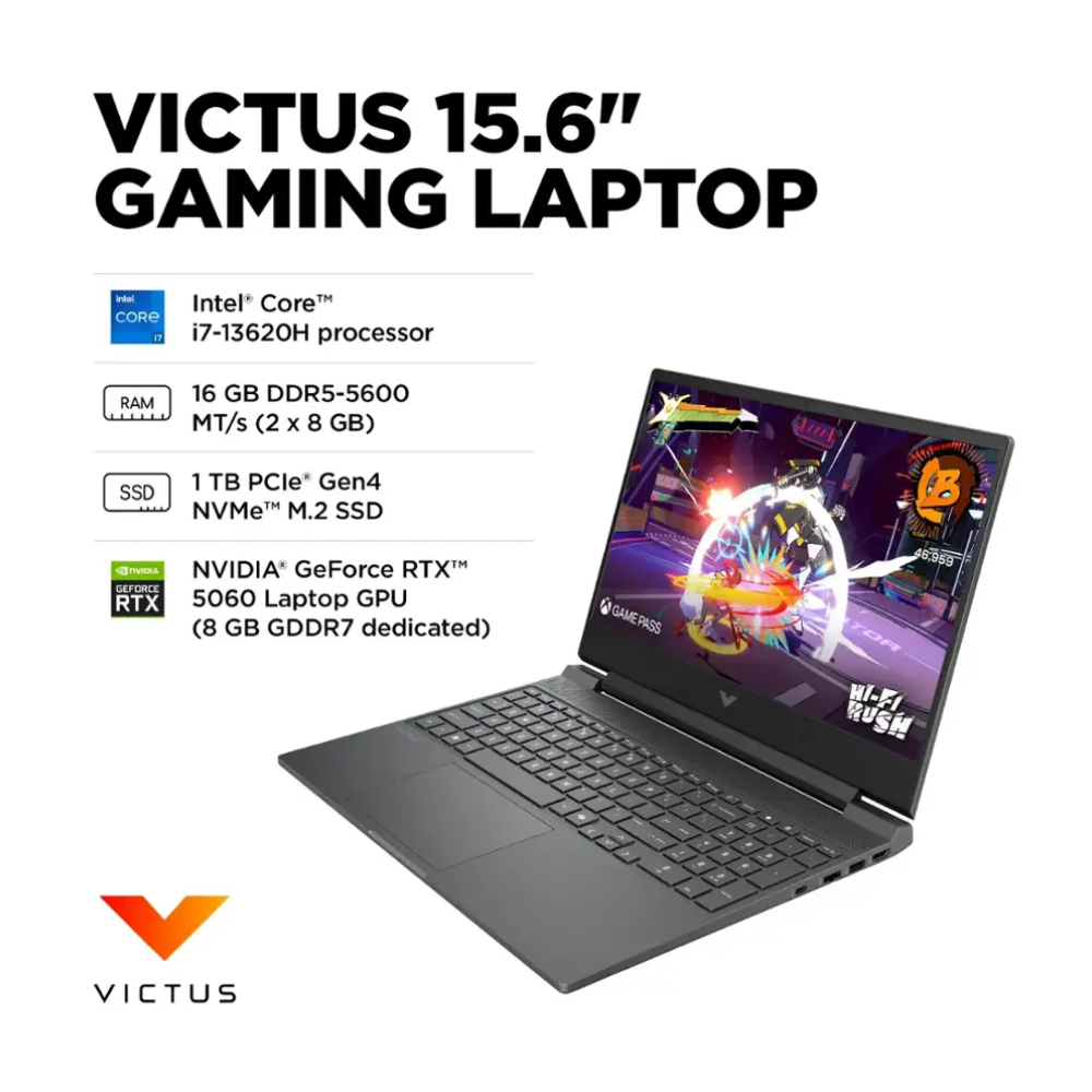 HP Victus 15 FA2093 I7/16GO/1TO SSD/15"/RTX 5060 8GO/13E