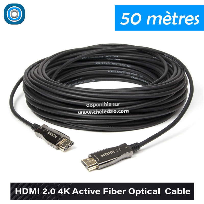 Câble Hdmi À Distance 50 M
