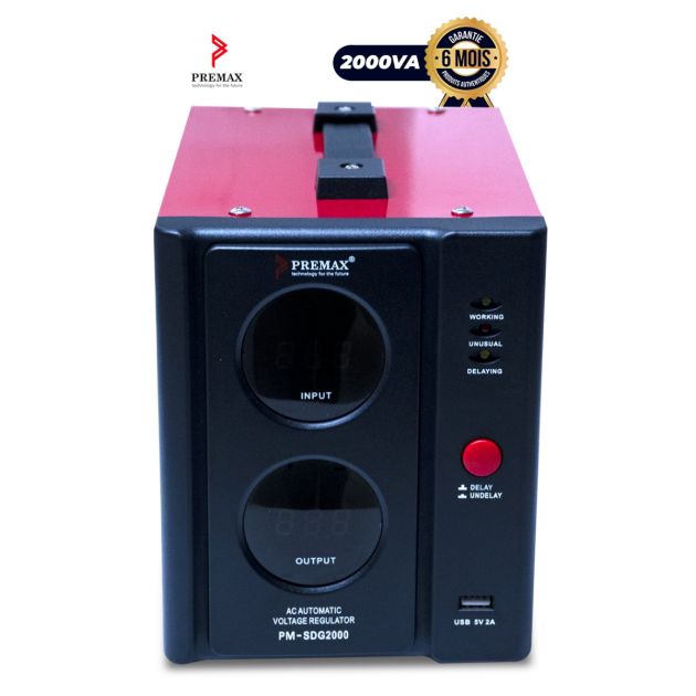 Régulateur De Tension Premax 2000 Va