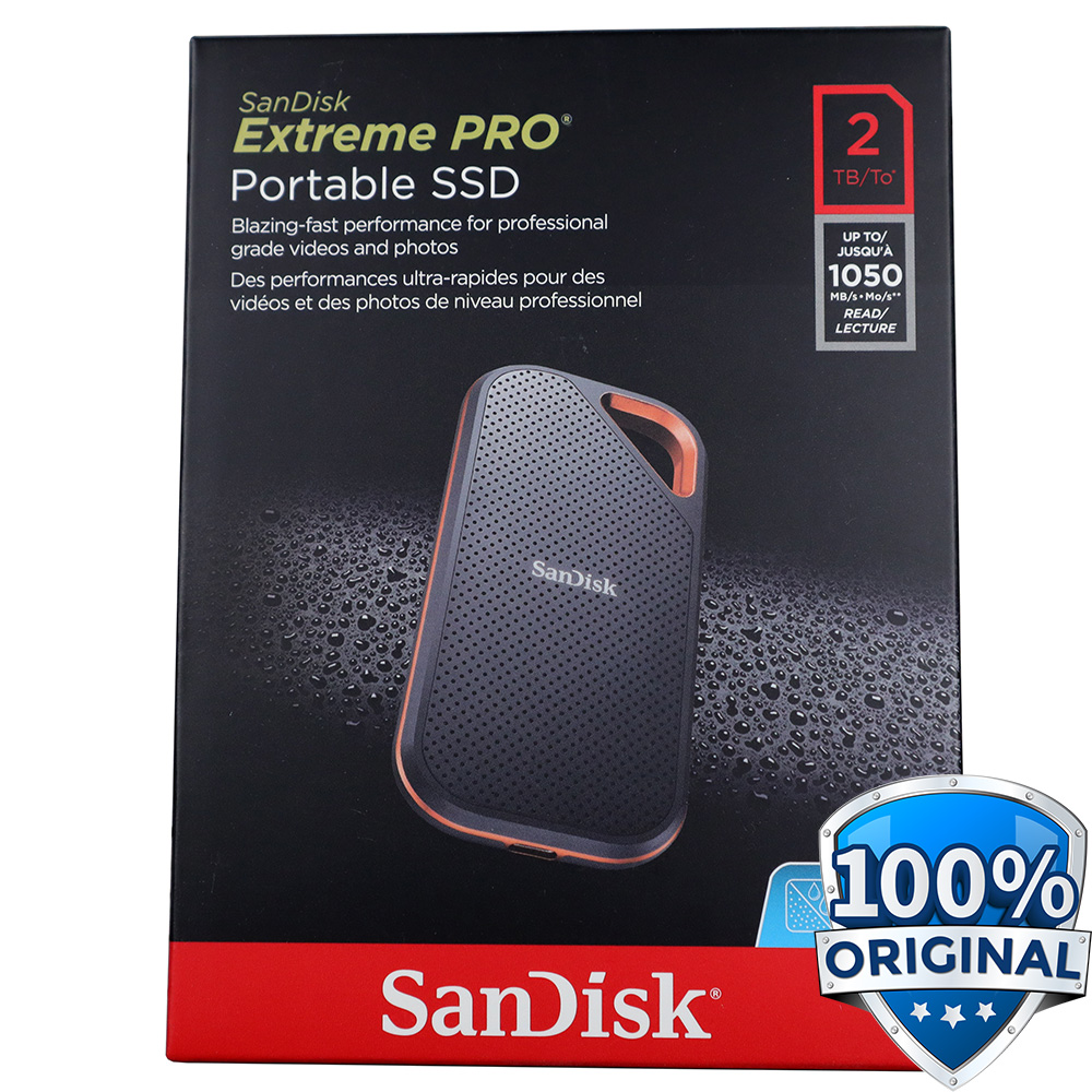 Disque Dur Externe Sandisk 2 To (série 1050)