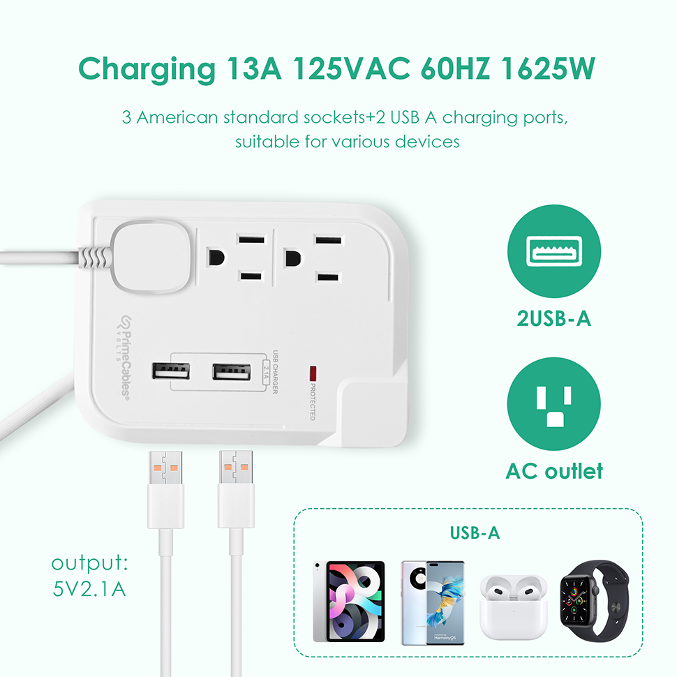Multiprise Primax Avec Port USB