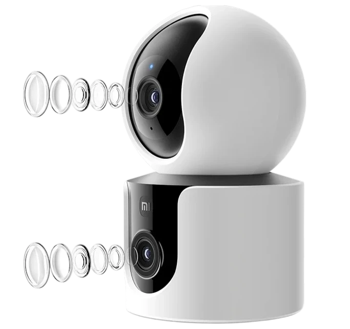 xiaomi smart camera c300 dual camera surveillance 2k jpg