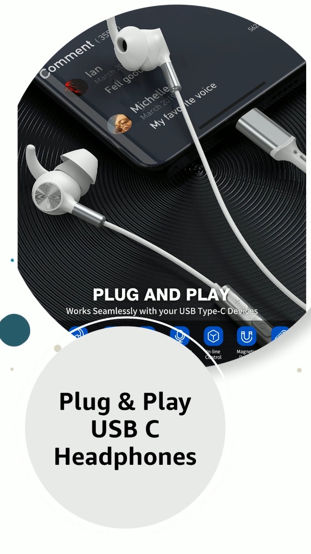ECOUTEUR PIXEL USB-C FIL