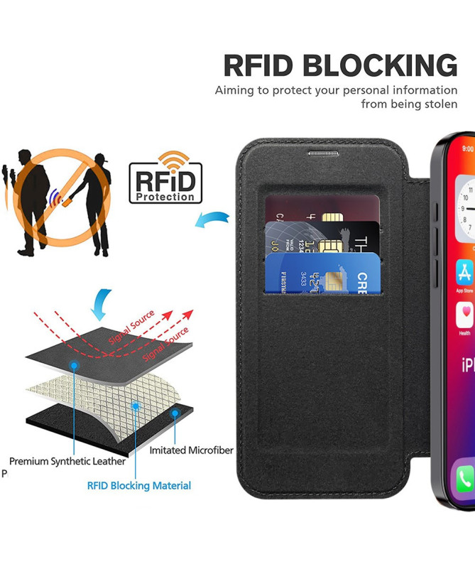 ETUI A RABAT IPHONE 16 PRO MAX