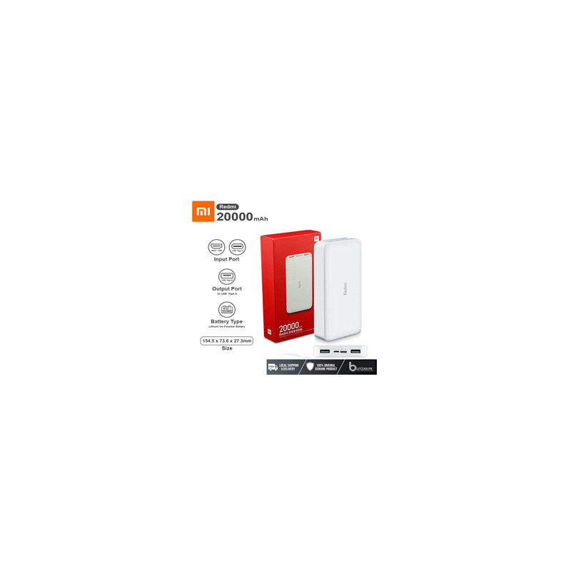 POWER BANK XIAOMI 20000h