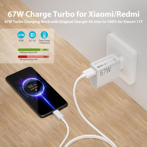 XIAOMI CHARGEUR 67W