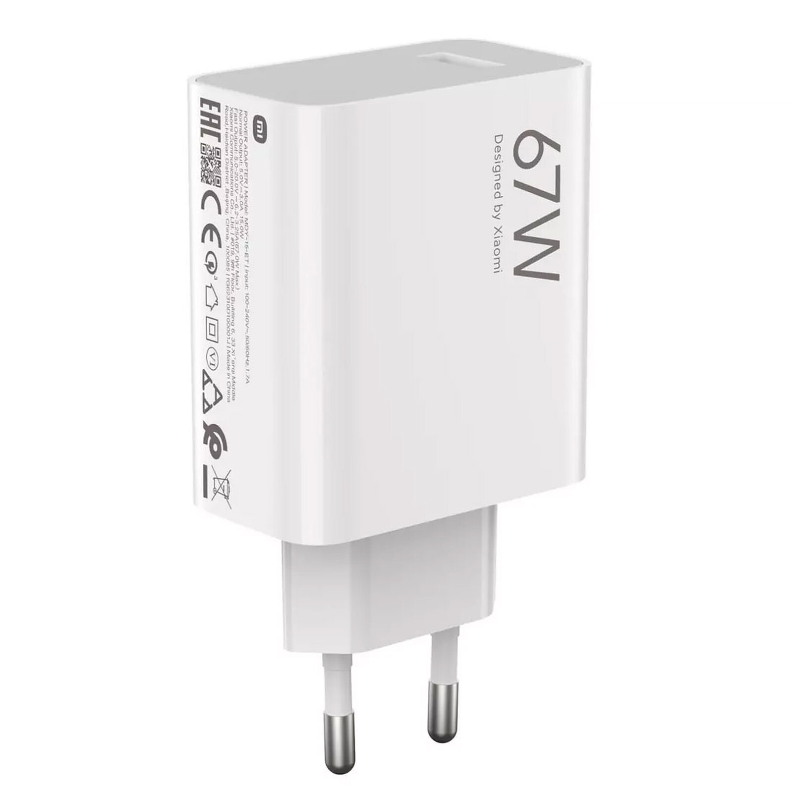 XIAOMI CHARGEUR 67W