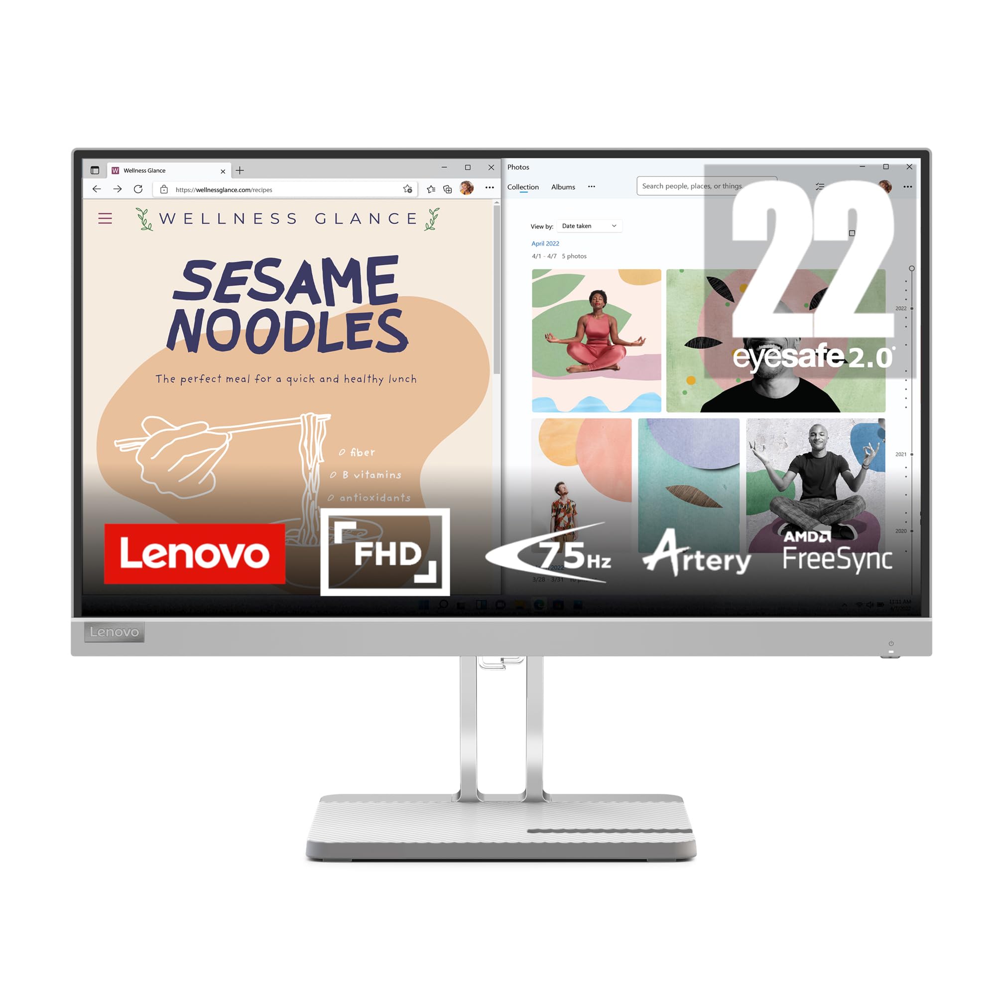 Écran Lenovo Ordinaire L22E40 22"