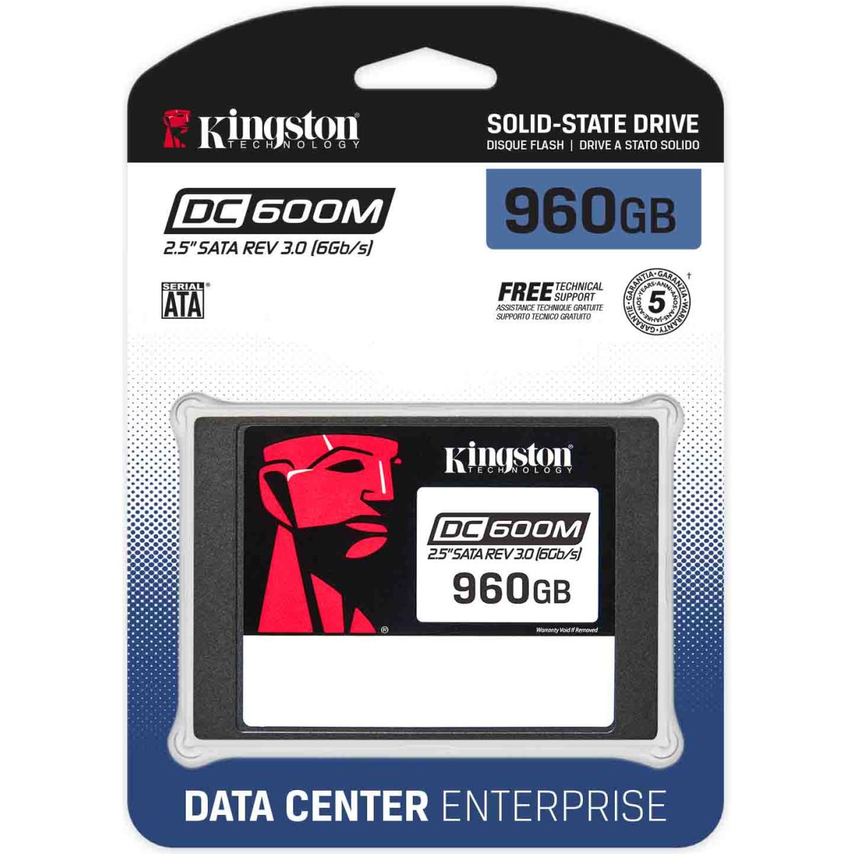 Disque SSD Sata Interne Serveur DL380/ML350/DL360 960 Go Kingston