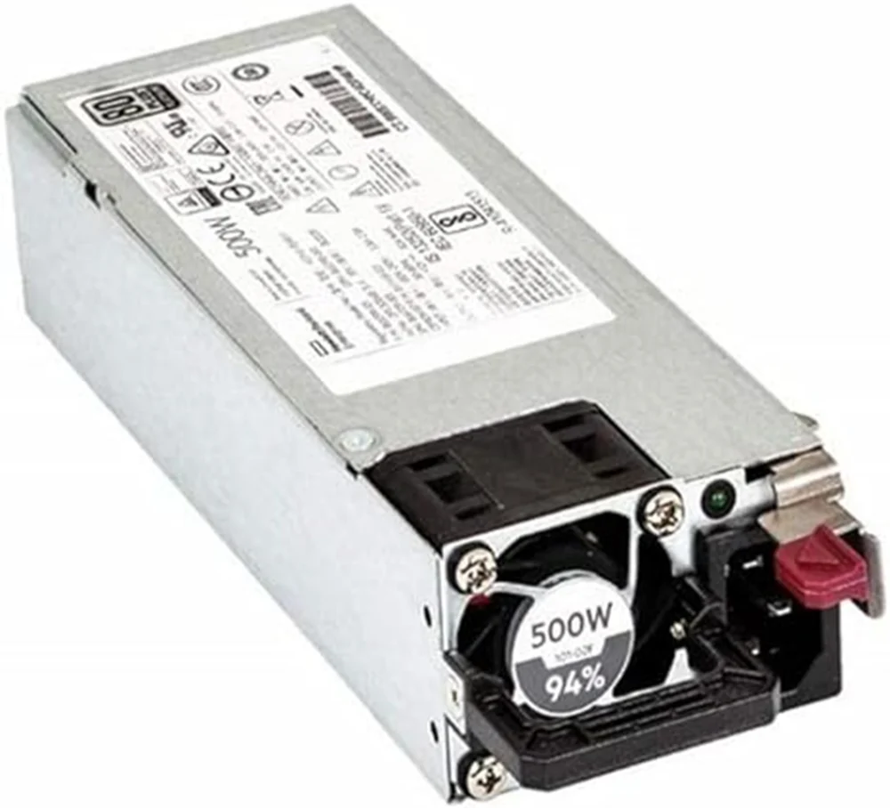 Boîte Alimentation Hpe Serveur 500W FS Plat Hot Plug